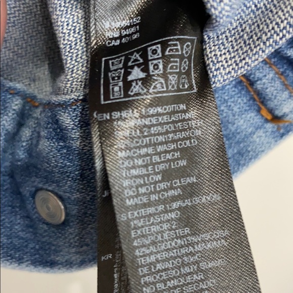 Life in Progress Jean Jacket with trim M - Picture 7 of 7